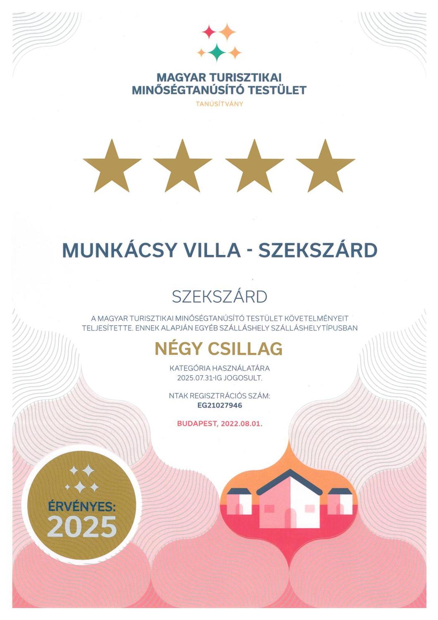 Munkacsy Villa - Szekszárd Eksteriør bilde
